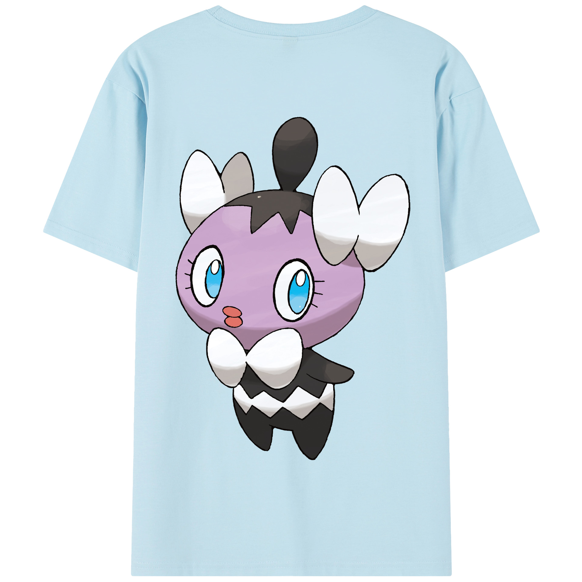 （画像用） ポケットモンスター Pokémon 綿100％半袖Tシャツ（背面プリント）